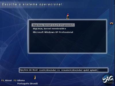 Boot do Linux